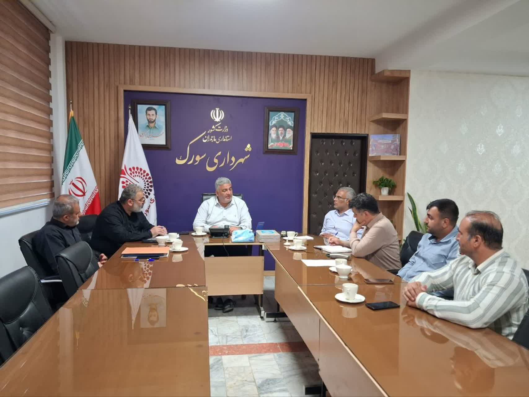 تأکید شهردار شهر  سورک بر تقویت آمادگی و تاب‌آوری شهری در حوزه پدافند غیرعامل